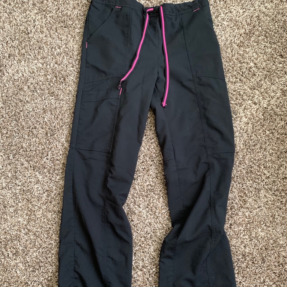 Black Scrub Pants
